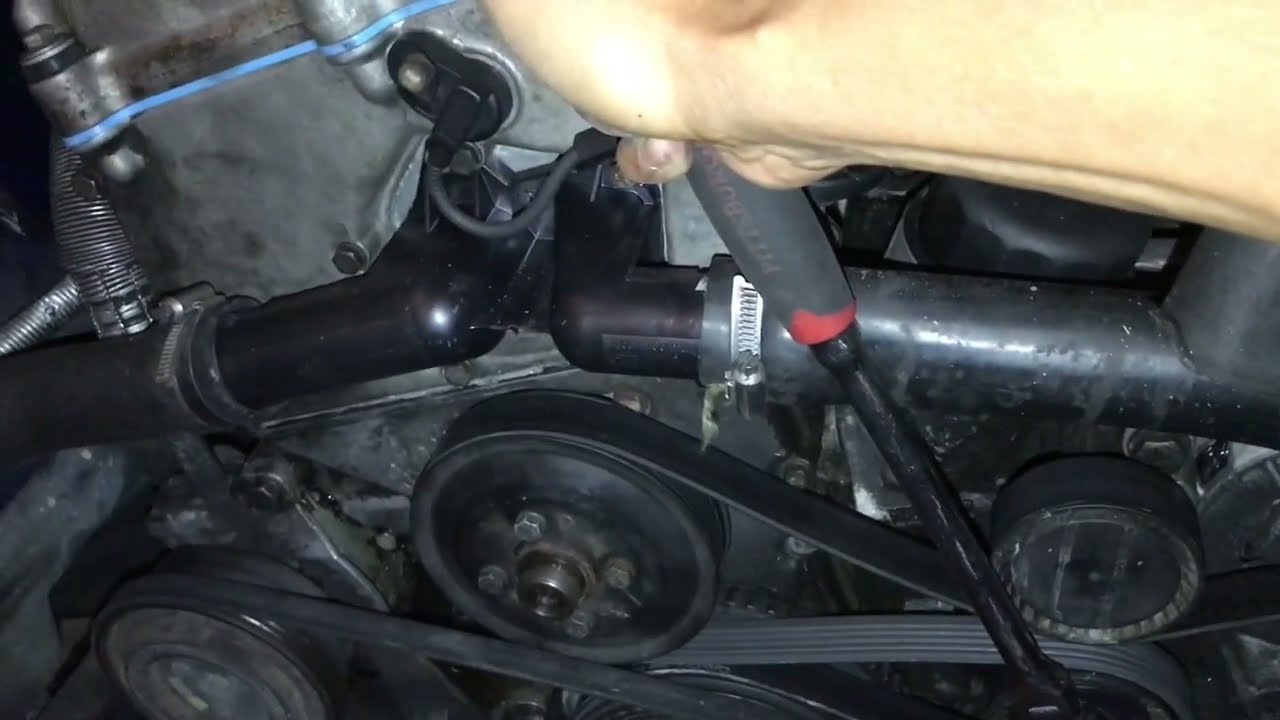 bmw z3 - замена водяного насоса