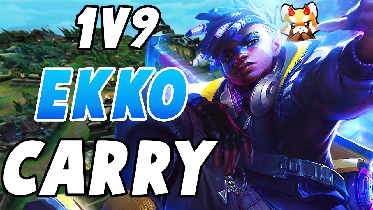 I got SUPER FED as Ekko and we basically won 5 minutes in...