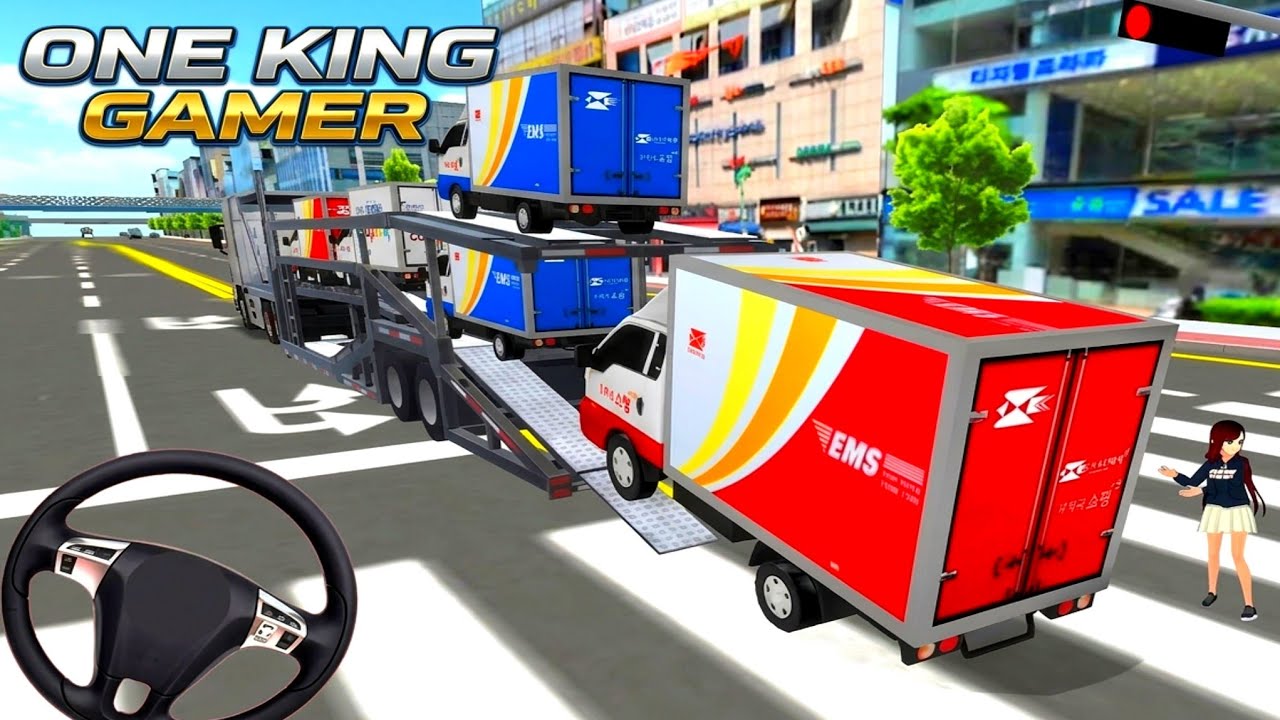 Pickup truck Transport car -  3D driving class new update 2026 #3ddrivingclass 