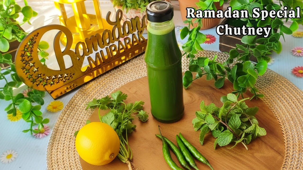 Ramzan Special Recipes|Make & Freeze Ramadan Special Green Chutney|Iftar Recipes| Hari Chutney