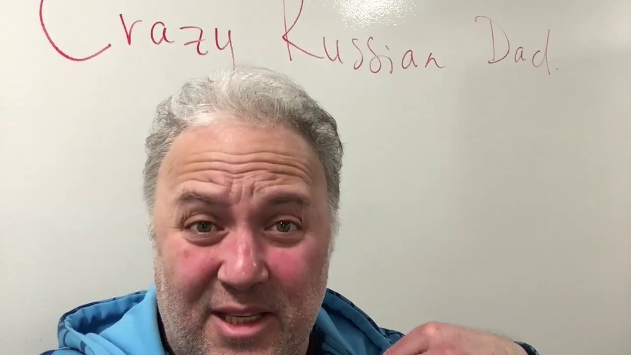 Сумасшедший русский папа на работе