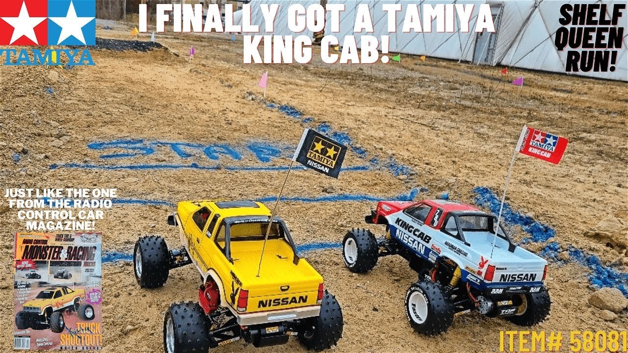 THE TAMIYA KING CAB FROM RADIO CONTROL CAR ACTION MAGAZINE, TRACK BUILD, TRACK RUN AND MORE!