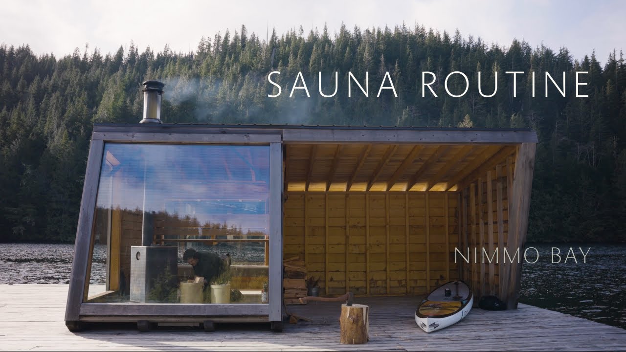 Relaxing Thermal Spa Routine In The Great Bear Rainforest | Nimmo Bay