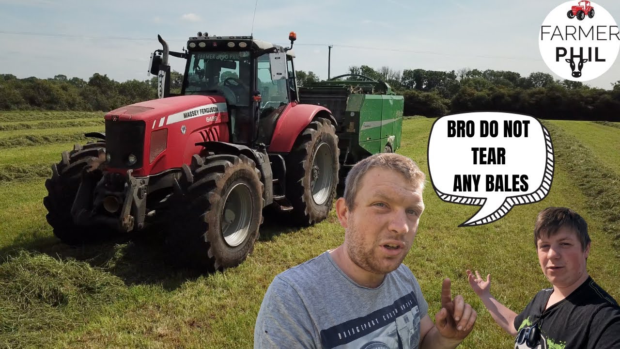 THE BEST QUALITY SILAGE WE'VE EVER MADE?! | RED CLOVER MOWING, ROWING, BALING, MOVING
