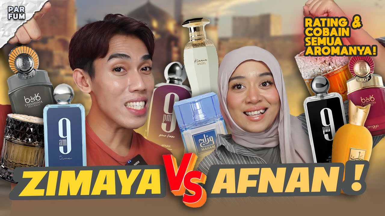 YANG VIRAL PASTI ENAK? REVIEW + RATING PARFUM TIMTENG AFNAN & ZIMAYA