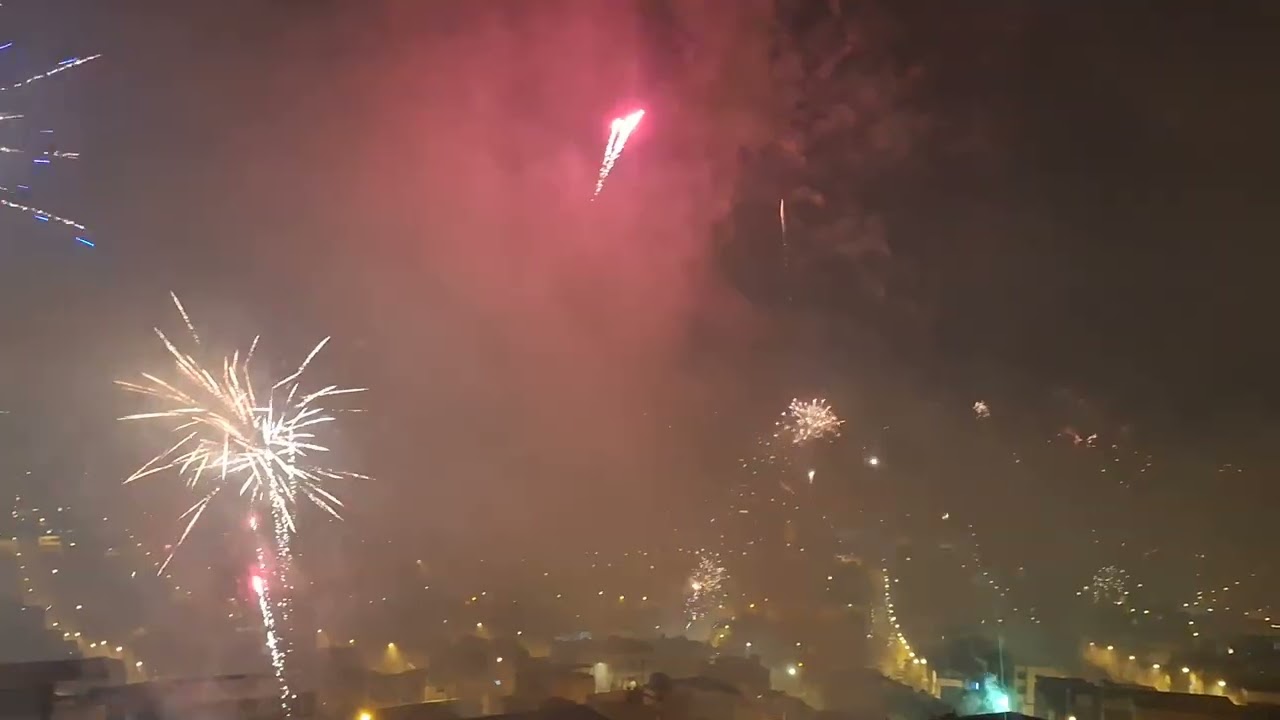 Año Nuevo 2026 - visto desde Chorrillos -Lima