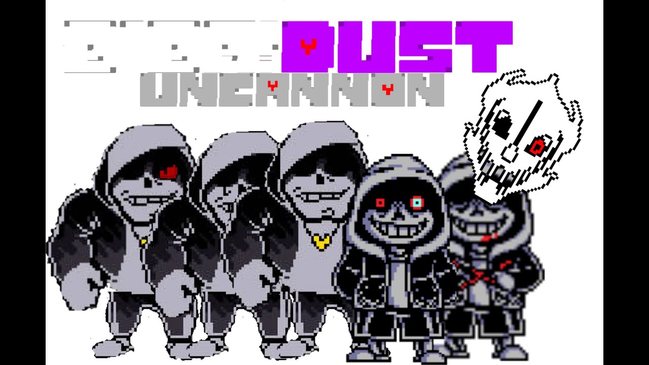 Giga dust sans fight UNCANNON