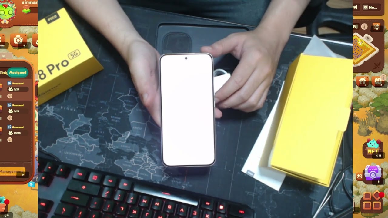 POCO M8 pro 5G  Unboxing