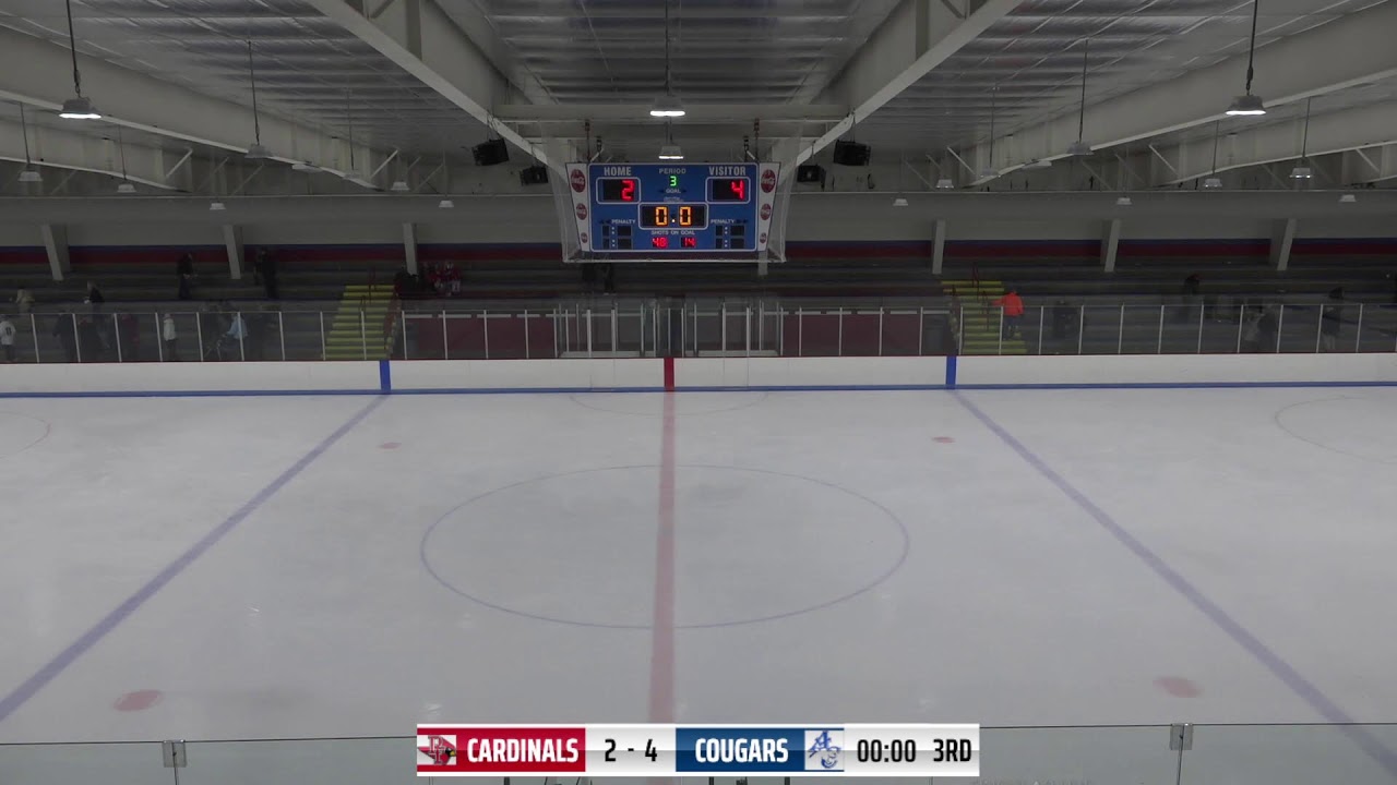 Arlington Catholic Cougars vs Pope Francis Cardinals | MIAA Boys Varsity Hockey Round of 16