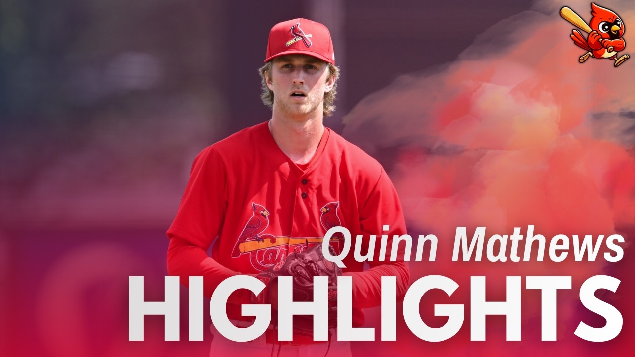 Quinn Mathews' NASTY 2025 Strikeout Reel | Cardinals Prospect Highlights