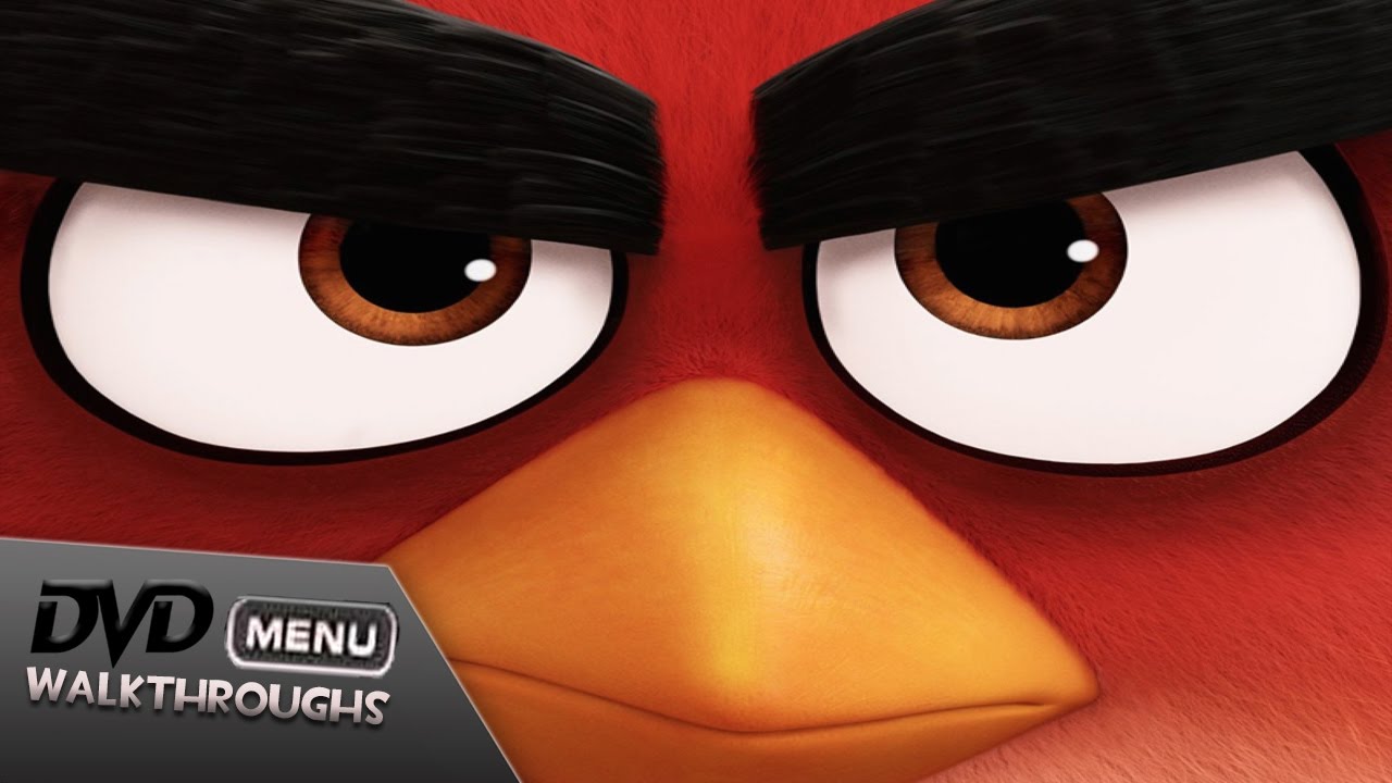 The Angry Birds Movie (2016) DvD Menu Walkthrough