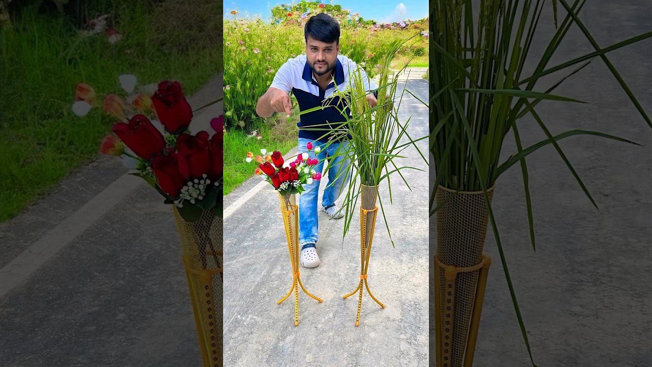 Распаковка железной вазы Amar для цветов 30 дюймов 💐