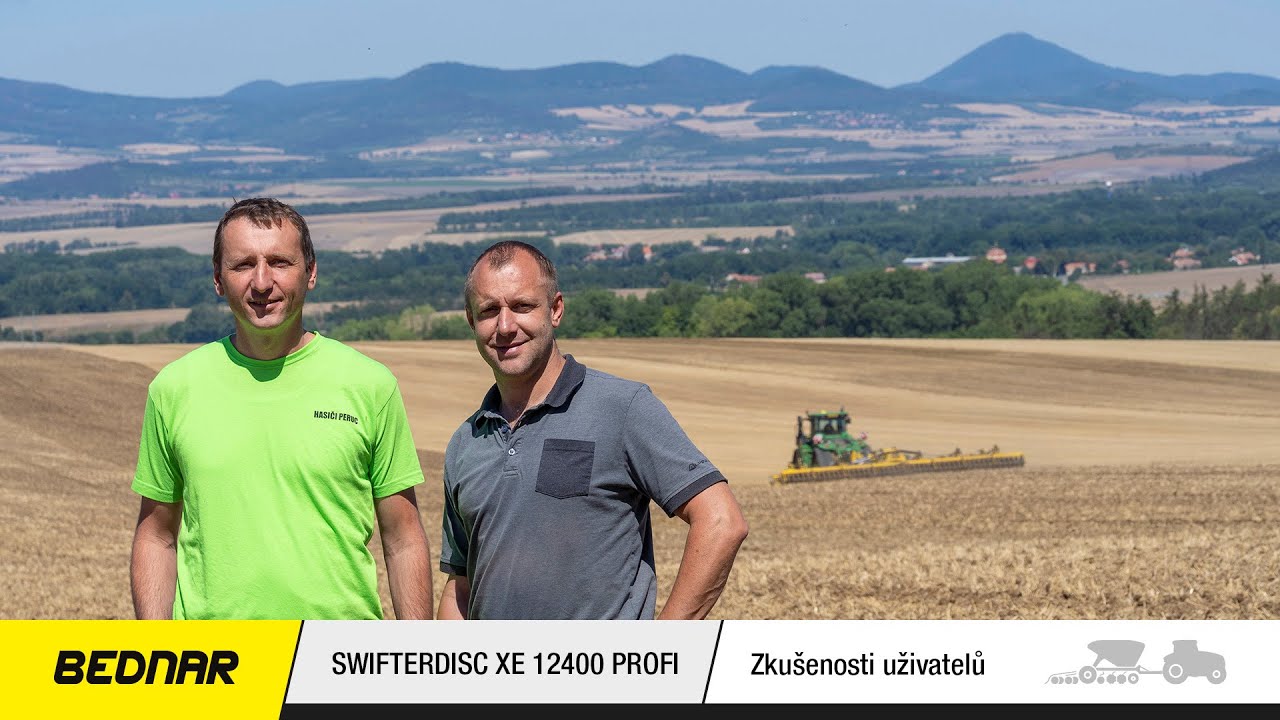 BEDNAR: Zkušenosti s diskovým podmítačem SWIFTERDISC XE 12400 PROFI v AGROTEAM Černochov
