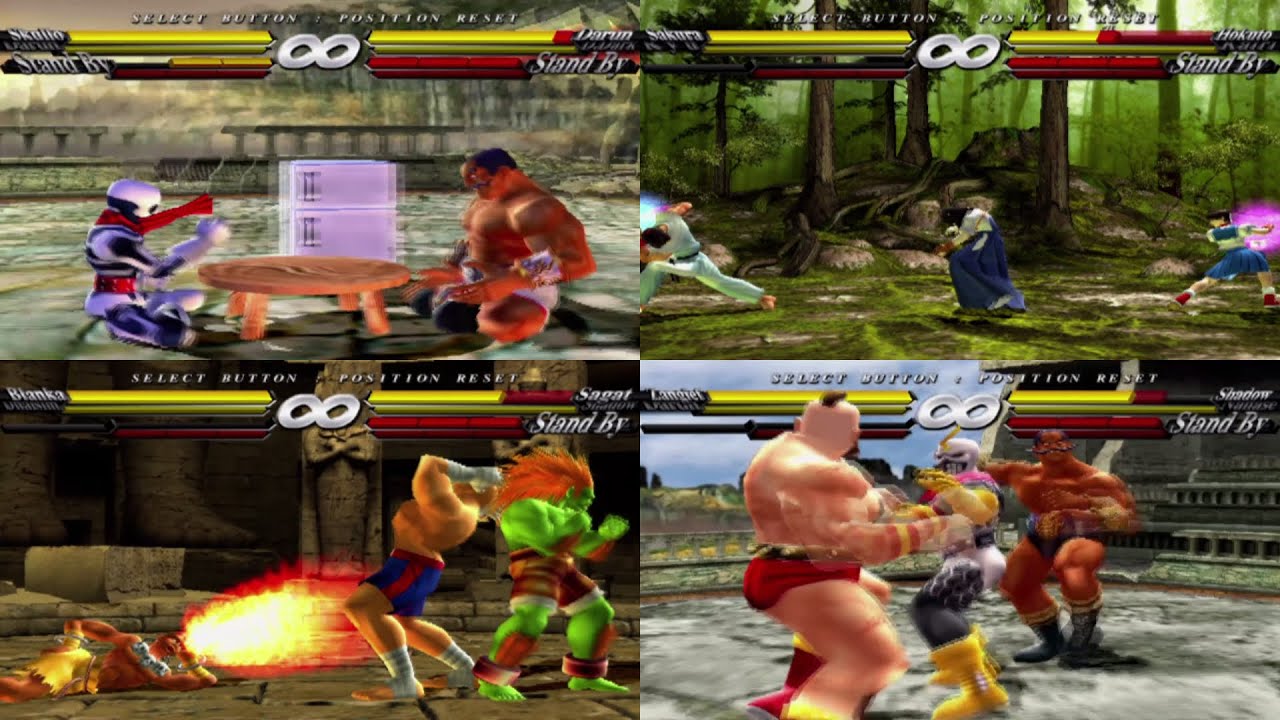 Street Fighter EX 3 All Super Moves