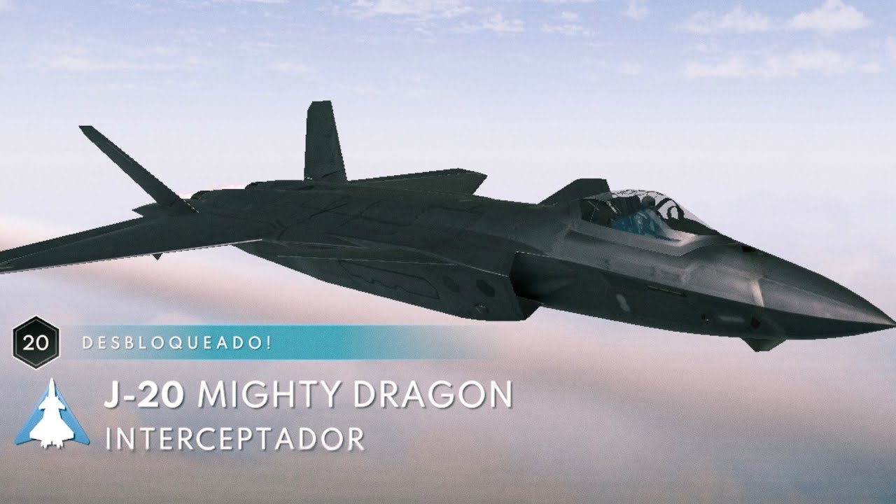 Metalstorm desbloqueando e testando J-20 Mighty Dragon