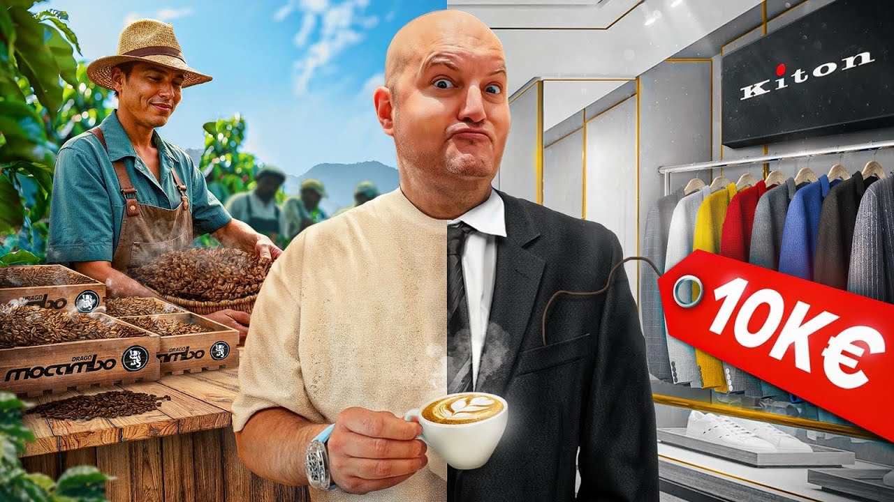 Ich kaufe einen 10.000€ Anzug 🤑 + besuche BESTEN KAFFEEHERSTELLER Deutschlands! ☕️