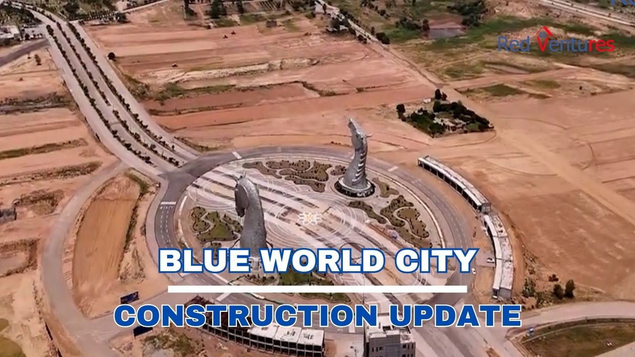 Tourism Business District 2 Construction Update - Blue World City