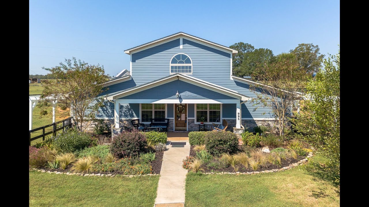 Custom Built Pole Barn House on 5 Acres of Restricted Land