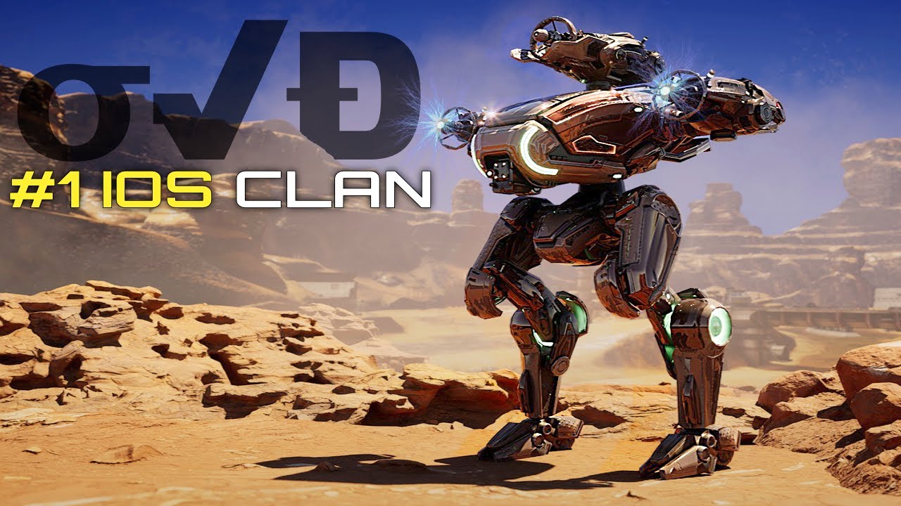 Клан №1 на IOS в War Robots... Войны кланов — σ√Đ против XIL€