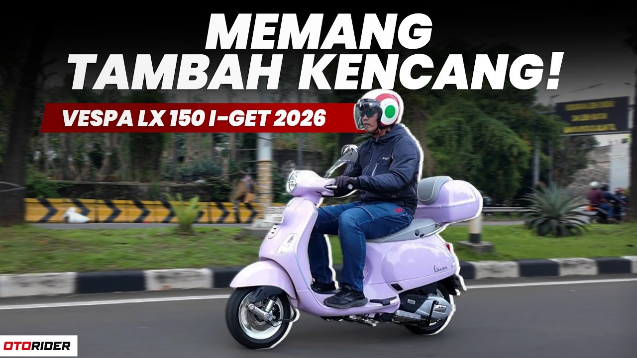 Tarikan Lebih Cepat 2 Detik! Test Ride Vespa LX 150 i-get