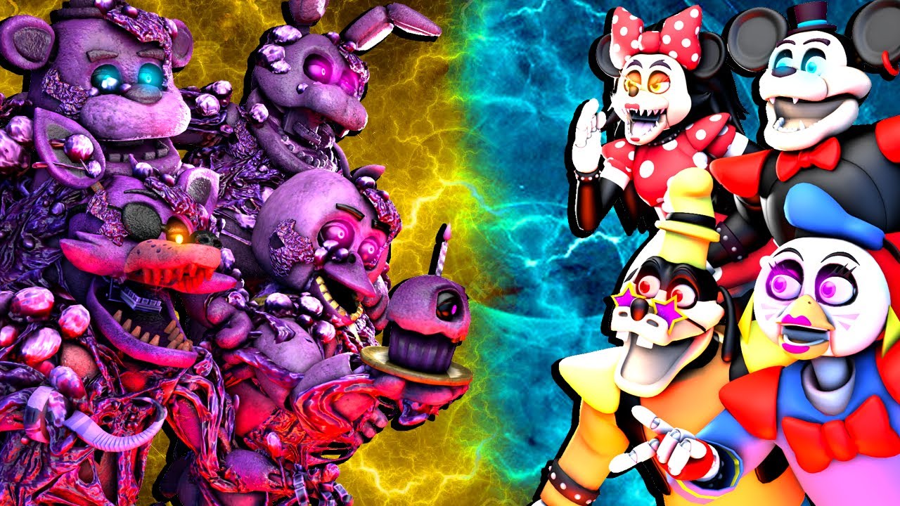FNAF: Disney vs Toxic Animatronics