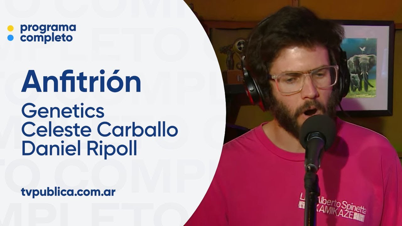 Genetics, Celeste Carballo y Daniel Ripoll - Anfitrión, Lito Vitale