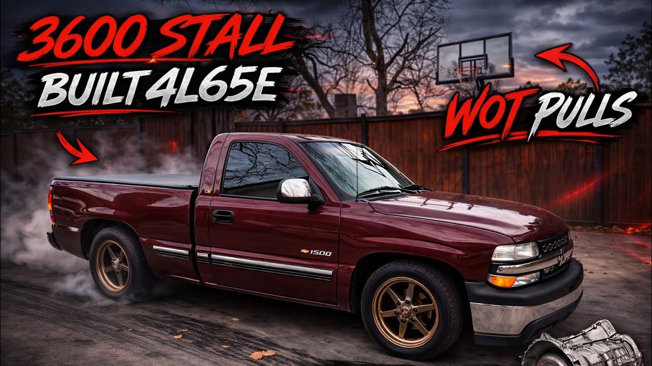 3600 Stall Converter with Built 4L65E Test | Cammed 4.8 Silverado