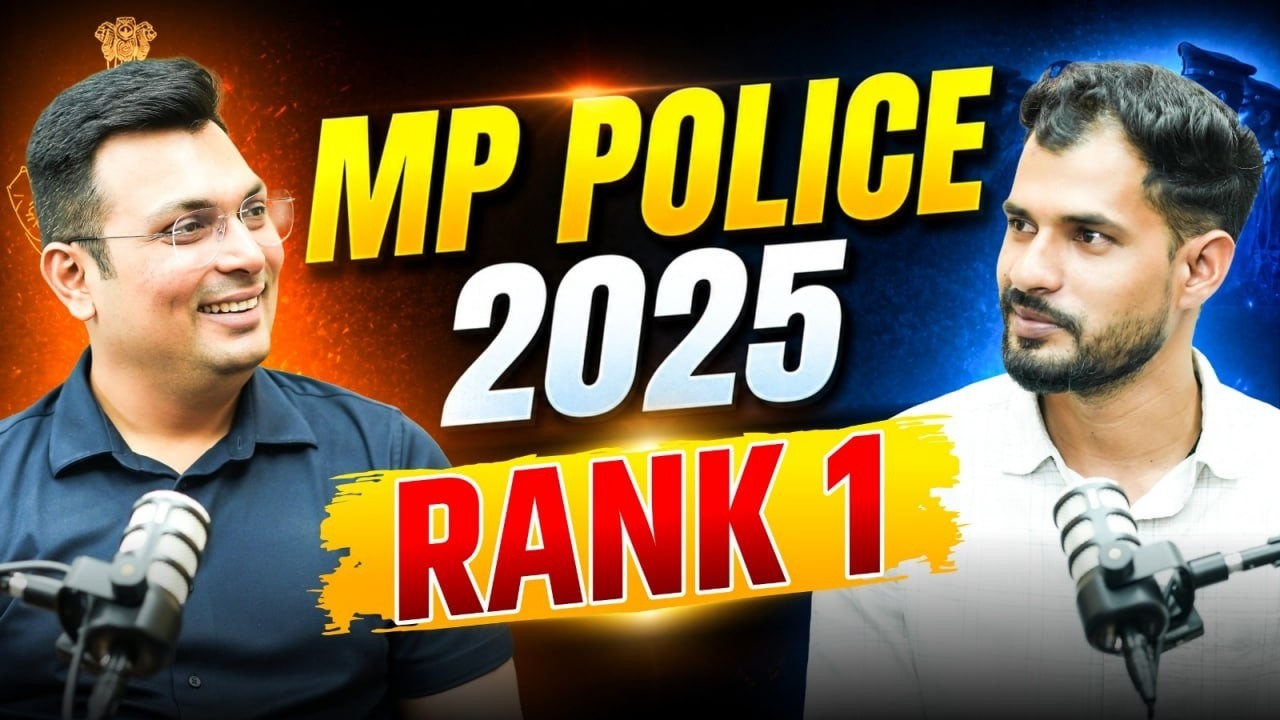 MP Police Rank 1 | MP Police Constable 2026 | MP Rank 1 Sunil Meena | Podcast By Aditya Patel Sir