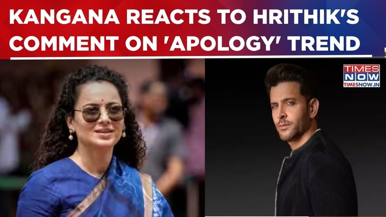 Kangana Ranaut Hits Back At Hrithik Roshan's Comment On Viral 'Apology' Trend: 'Stop Adding...'