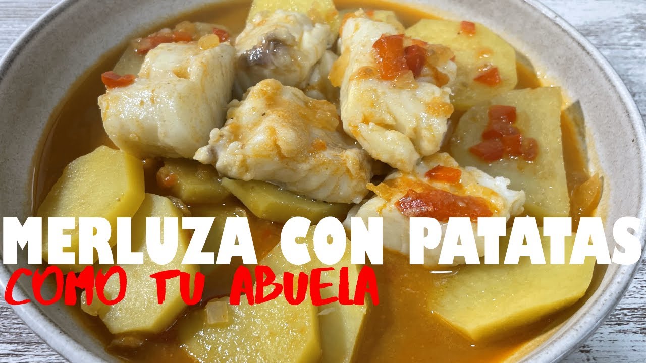 Guiso de merluza con patatas como la abuela | Rico rico | Fácil y rápido