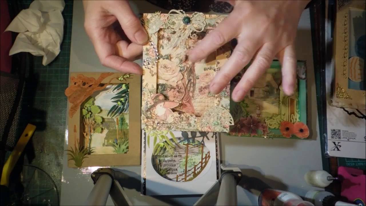 Diorama Shadowbox Card