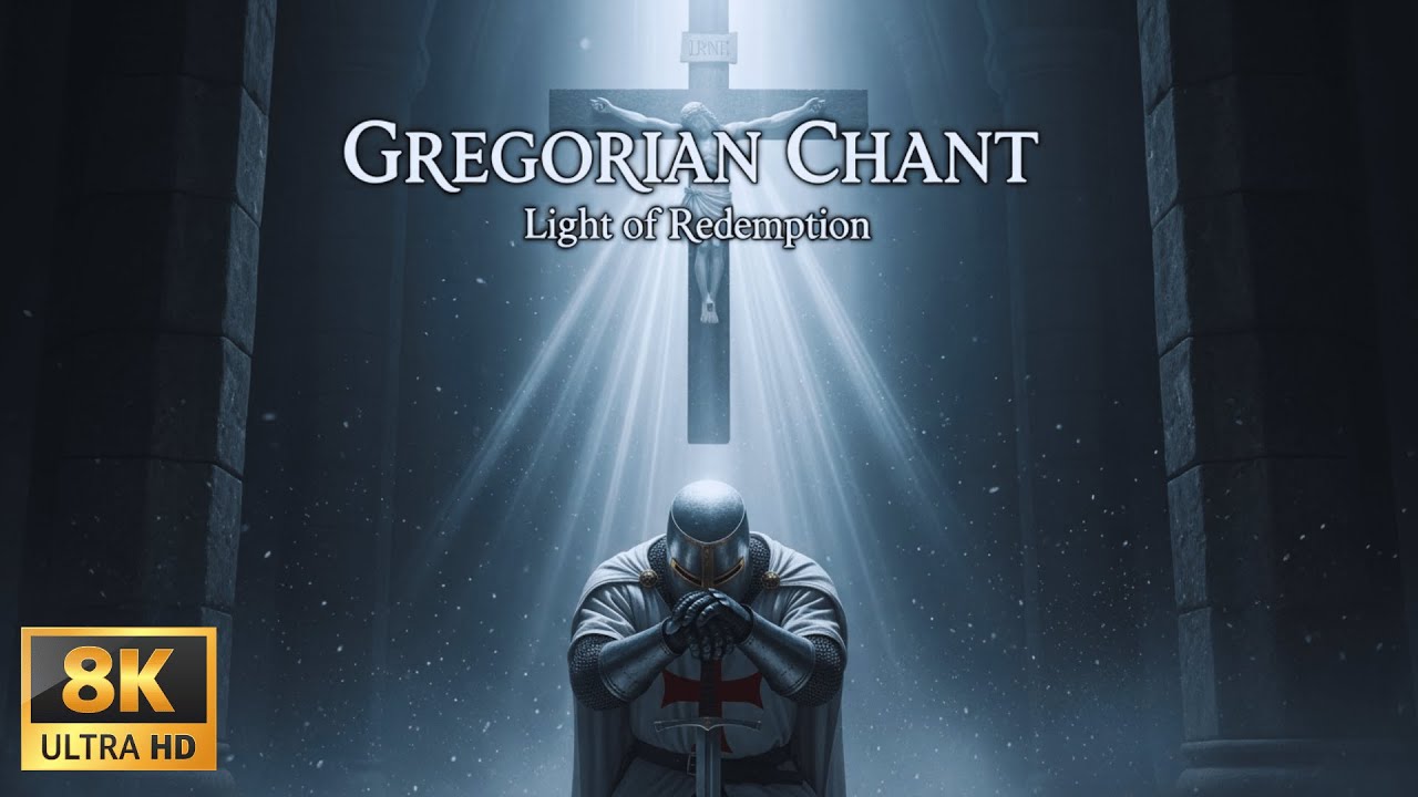 Gregorian Chant for Holy Courage ⛨ Templar Hymn of Strength | Faith, Devotion, and Pure Trust