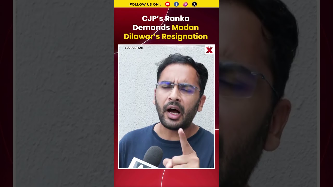 #watch  CJP&rsquo;s Ashutosh Ranka Demands Madan Dilawar&rsquo;s Resignation Over Jaipur Clash