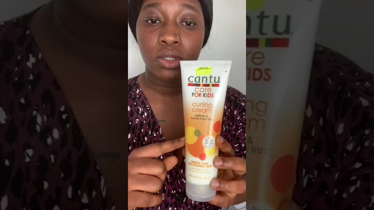 How to treat your child's hair, using Cantu hair products. 98% positive results