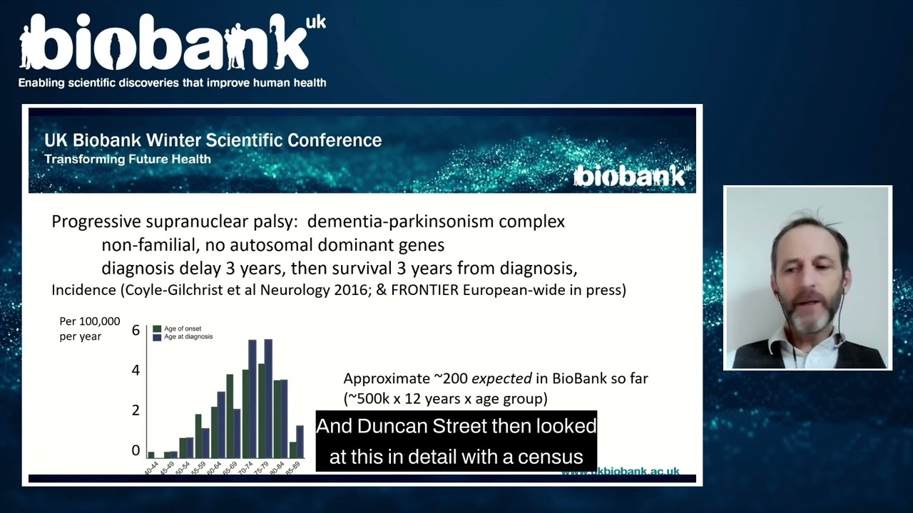 UK Biobank Scientific Conference: Professor James Rowe, how UK Biobank is enabling dementia research