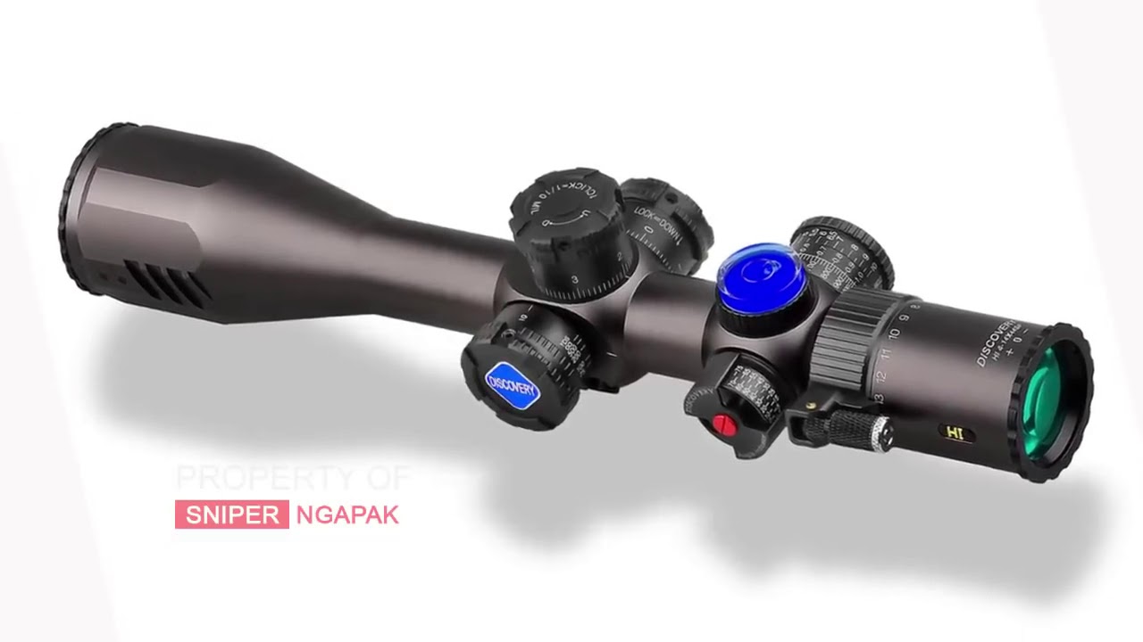 Discovery HI 4 14X44SF FFP range finder tactical shooting hunting riflescope