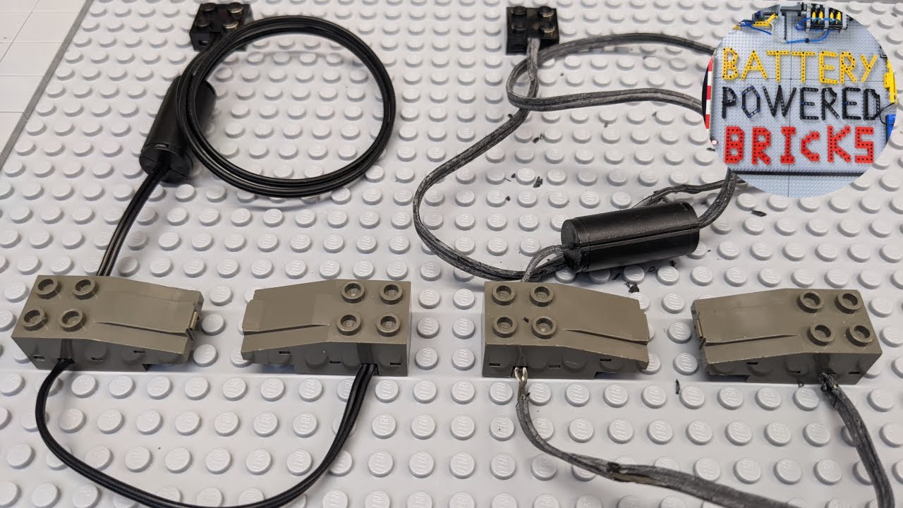 Ремонт проводов поезда Lego 9v