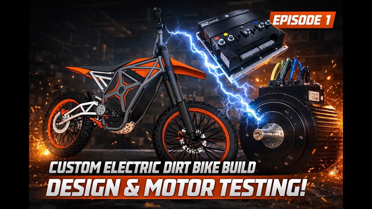 Electric Dirt Bike Build Ep.1 | Specs & Motor Bench Test