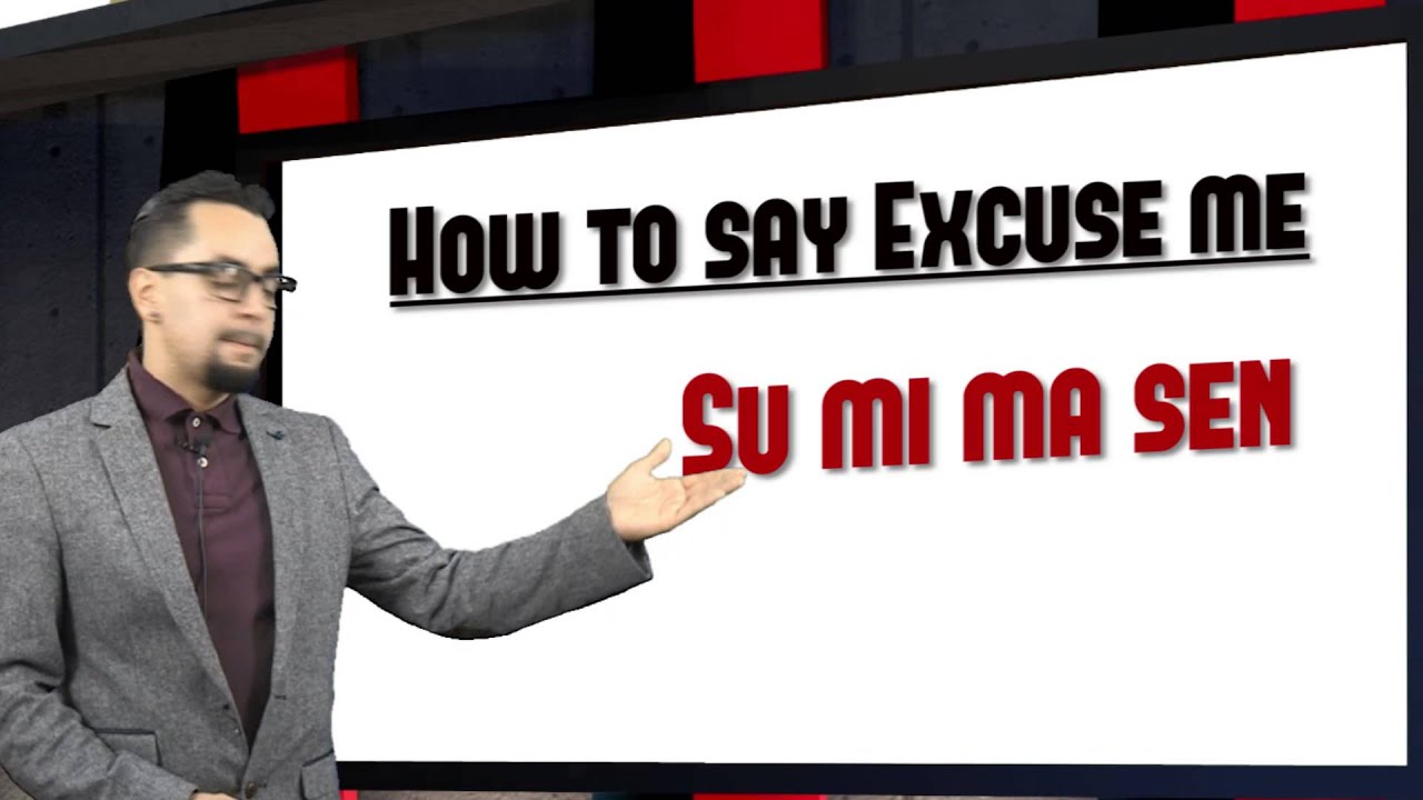 Real World Japanese: Yes, No, Excuse Me, Please,  Good Bye
