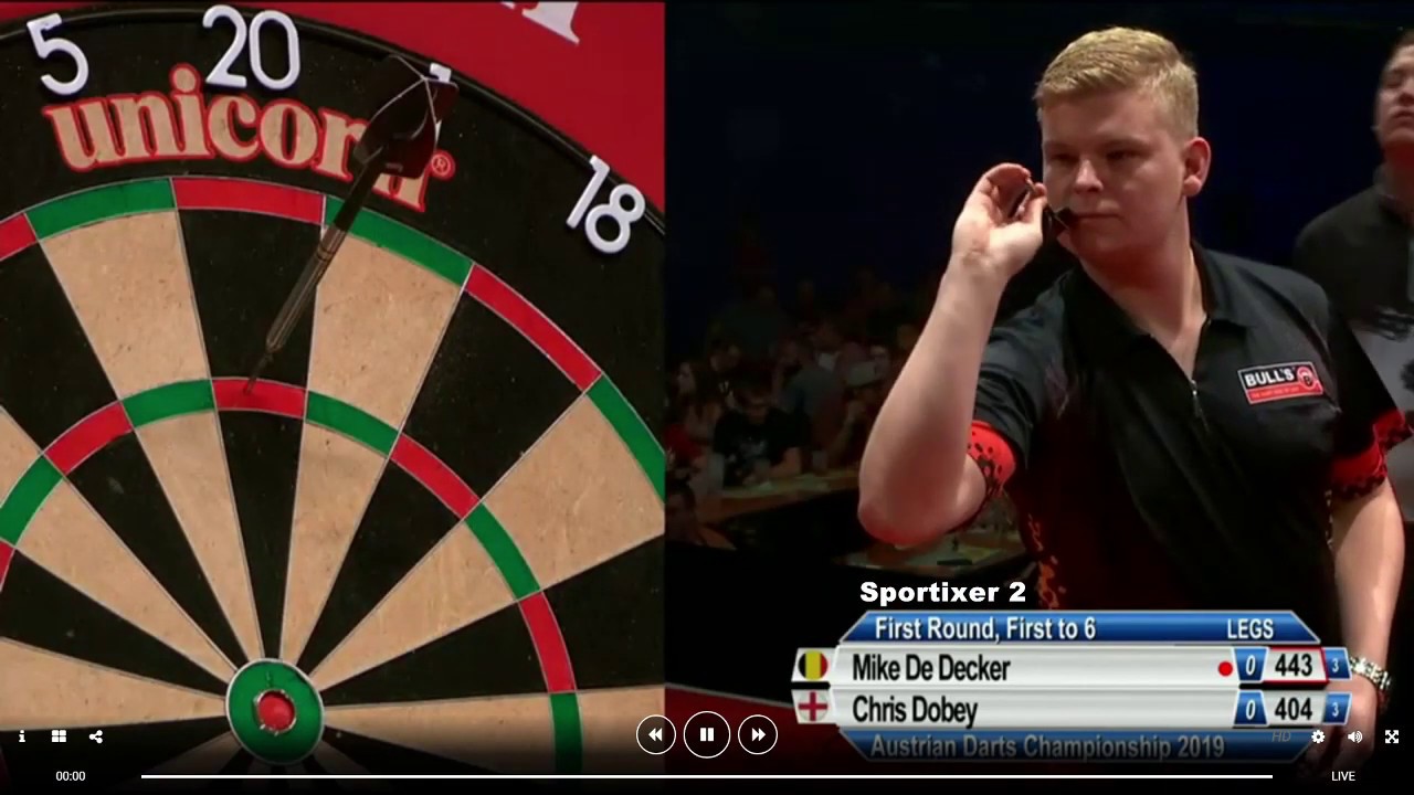 Chris Dobey vs Mike De Decker | Austrian Darts Championship 2019 Round 1