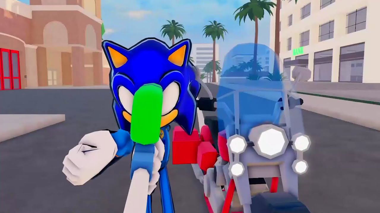 Sonic on the Run! Amy & Rouge Are Head Over Heels for Him! | Omai Stories