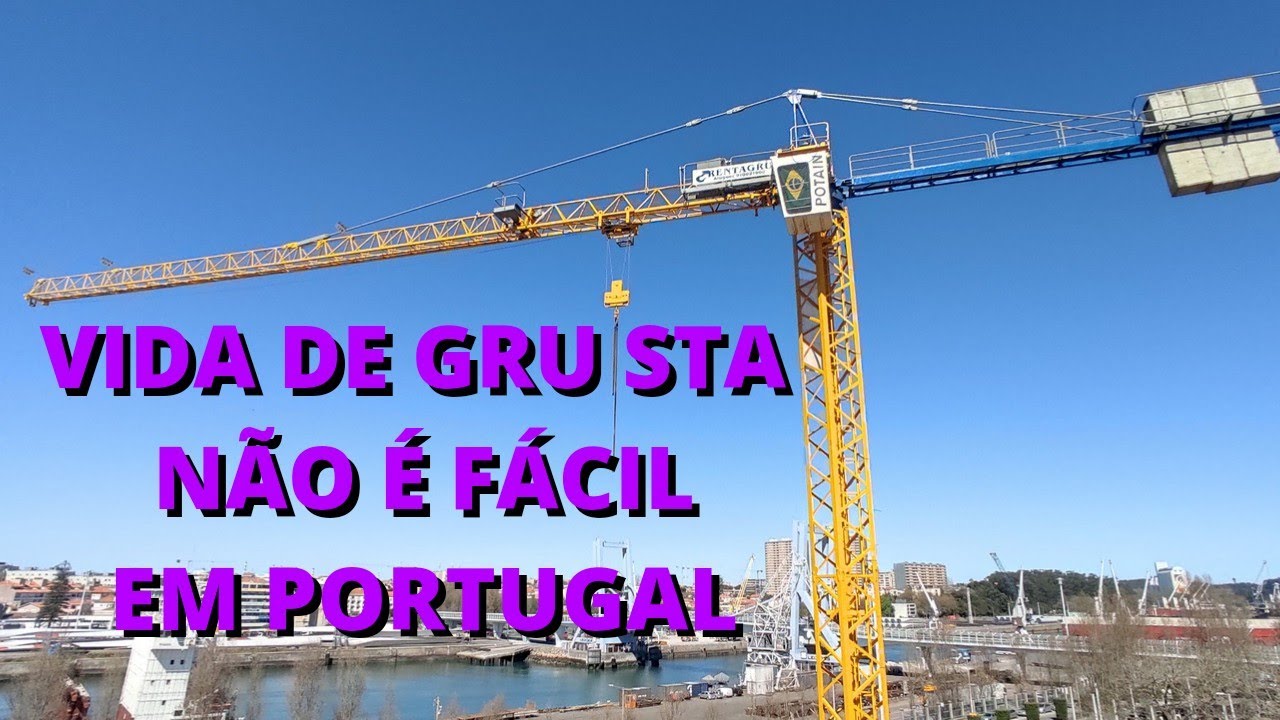 A VIDA DE GRUISTA EM PORTUGAL NÃO É FÁCIL | #empregoemportugal