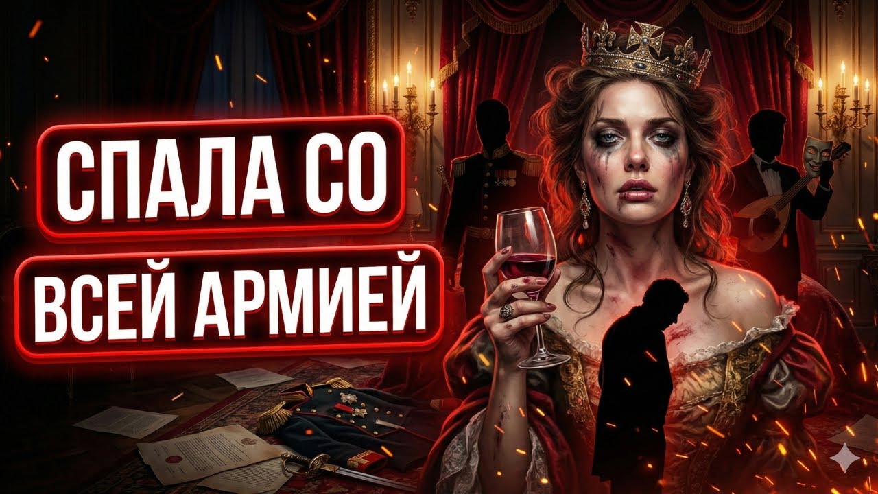 КОРОЛЕВА-НИМФОМАНКА: Спала с армией, пока муж молчал!