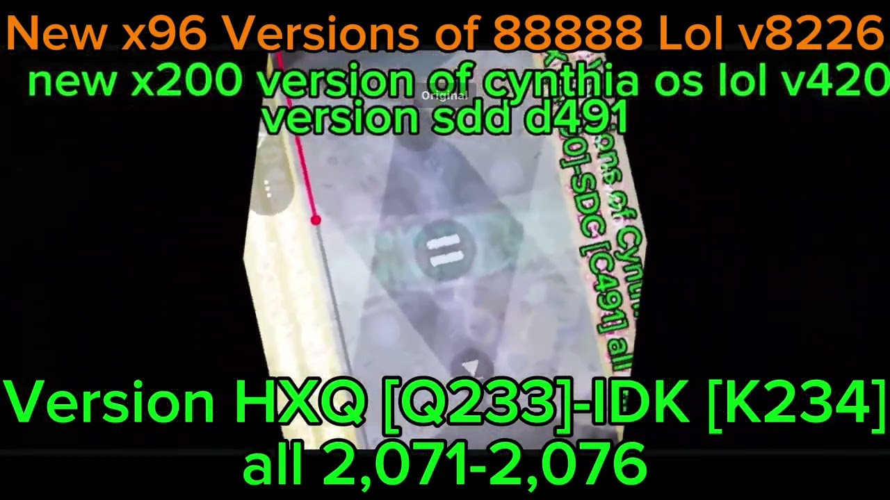 New x96 Versions of 88888 Lol v8226
