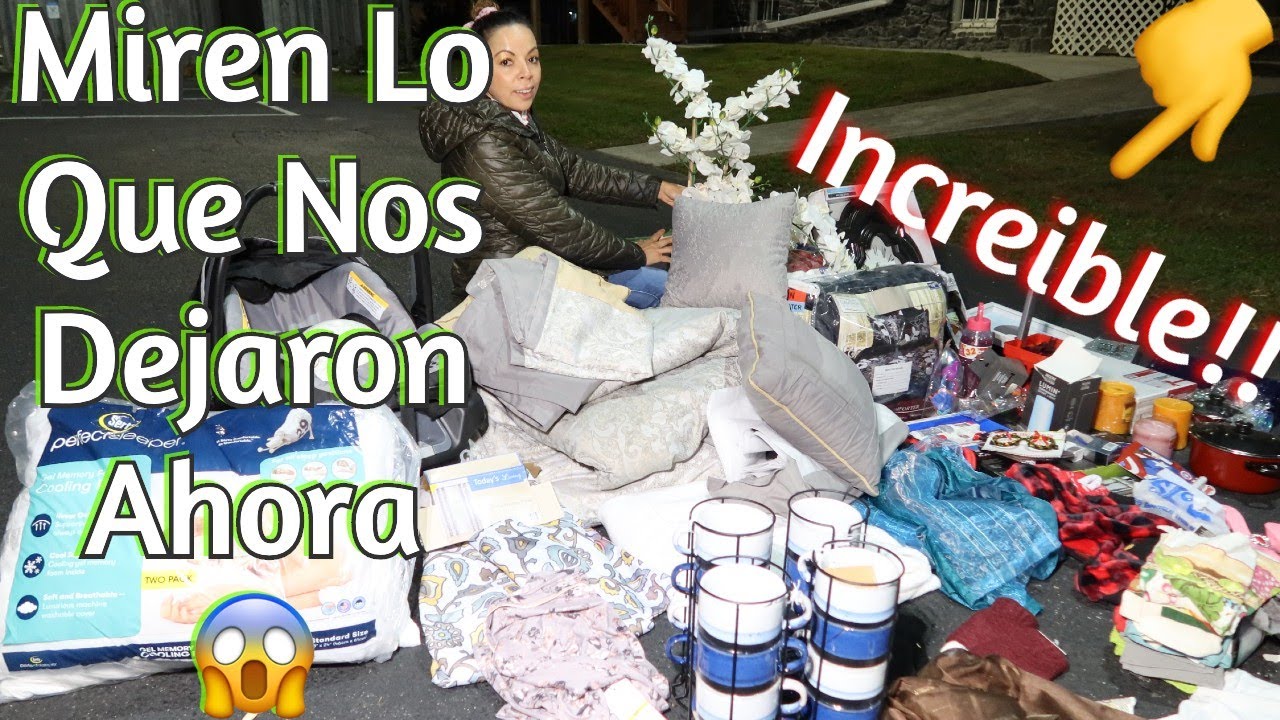 ESTA BUSQUEDA TE DEJARÁ CON LA BOCA ABIERTA😱Increible!! 😲Lo Que Tiran En USA🇺🇸