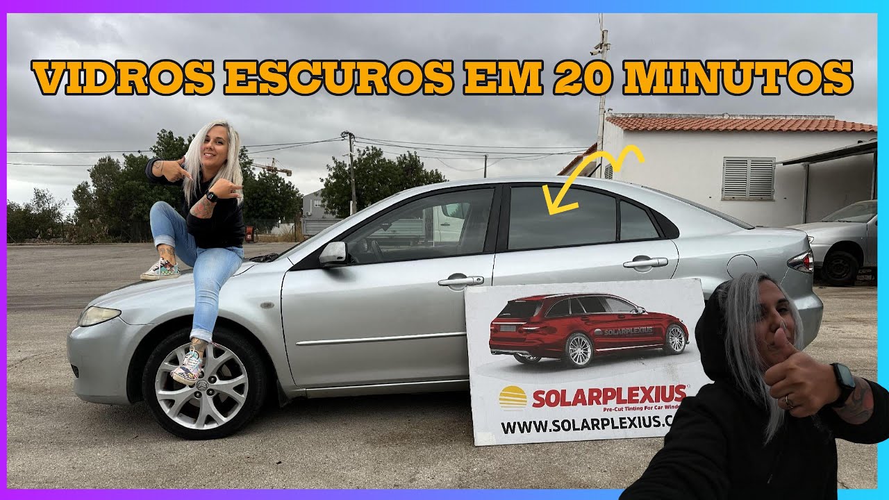 I tinted my windows the easy and COOL way! Solarplexius DIY &bull; Awesome!
