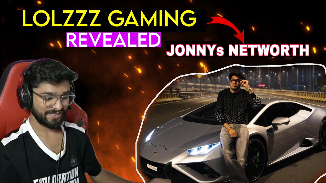 Lolzzz revealed Jonathan Networth 🤯🤯 | ?? #jonathangaming  #lolzzzgaming #networth #bgmi 