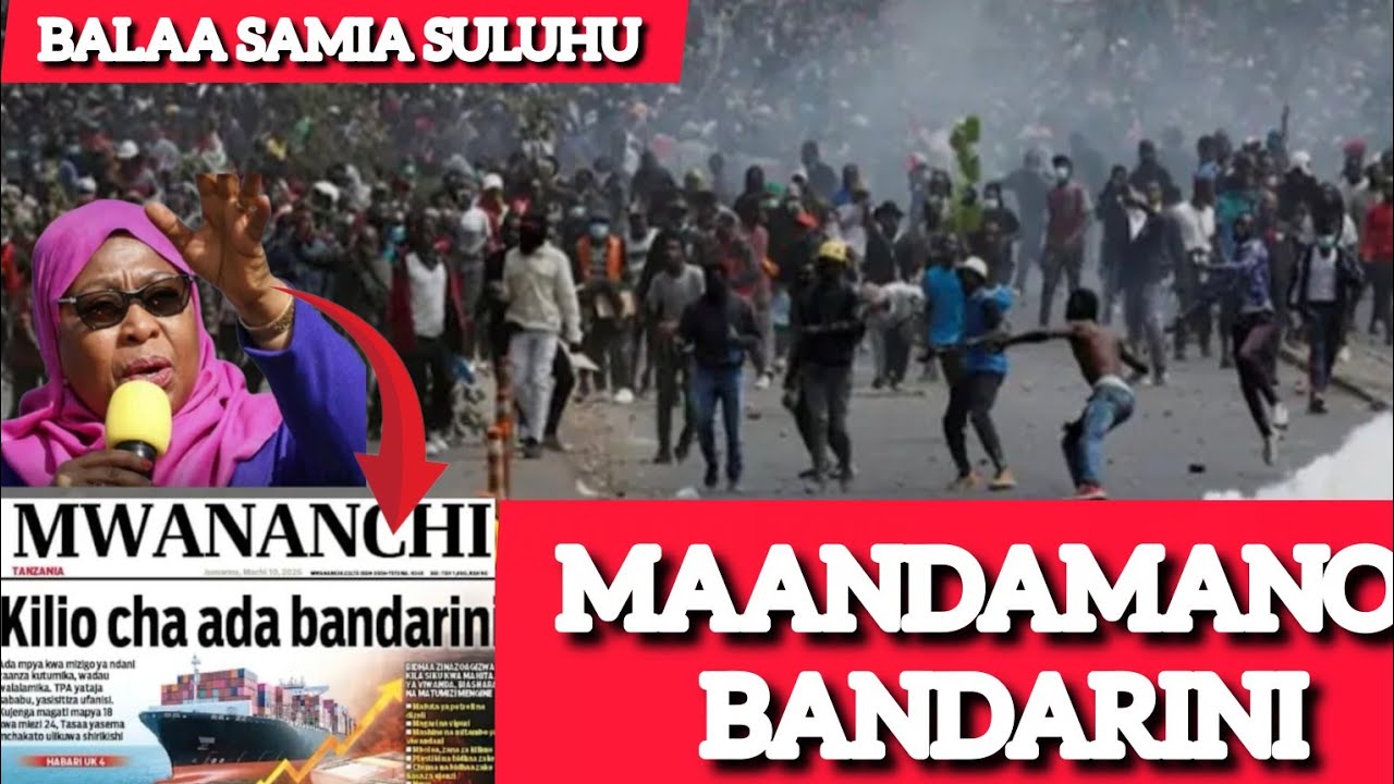 SAMIA BAL🅰️🅰️‼️MAANDAMANO NA KILIO CHA ADA  BANDARINI