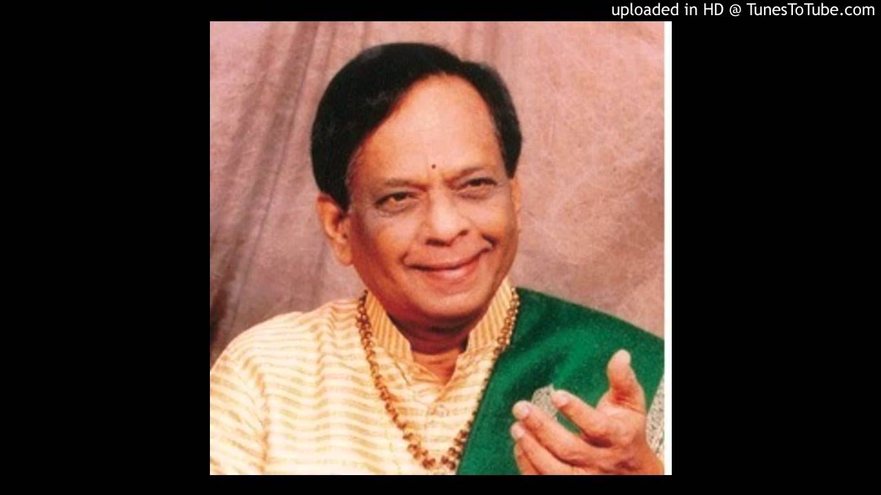 Dr.Balamuralikrishna- Nannu Ganna Talli-Sindhukannada-Adi-Thyagaraja