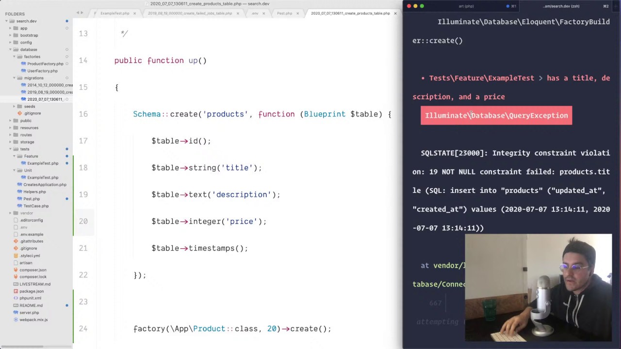 Live Coding Session - Advanced Search with Laravel and Algolia by Nuno Maduro